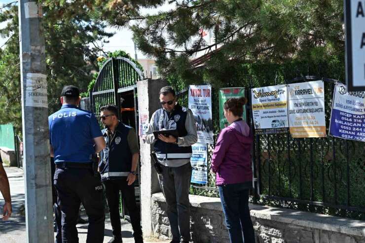 Kars’ta okul çevreleri ve servislerde sıkı denetim