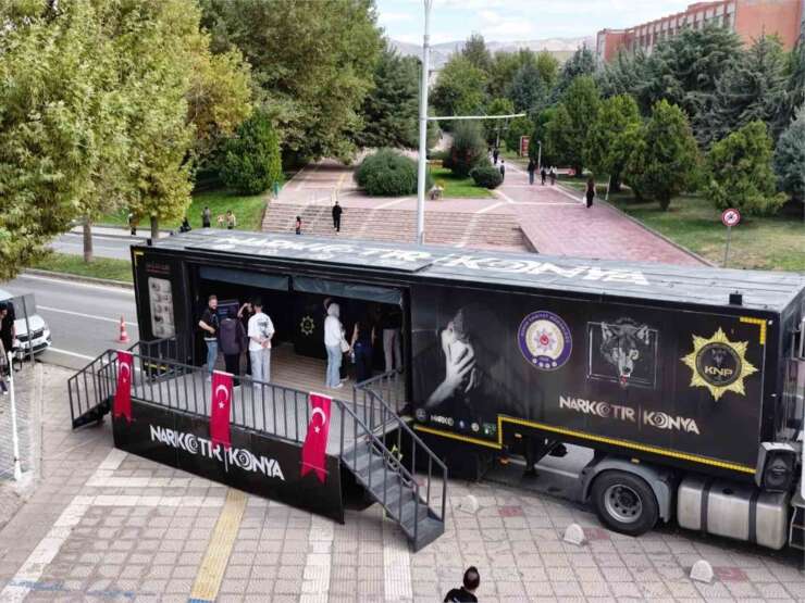 Narko Tır, İnönü Üniversitesi’nde öğrencilerle buluştu