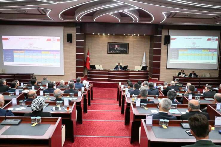 Erzurum’da İl İdare Şube Başkanları Toplantısı gerçekleştirildi