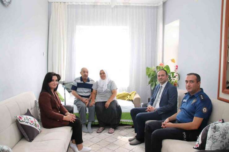 Pütürge’de yaşlı ve rahatsız vatandaşlar evlerinde ziyaret edildi
