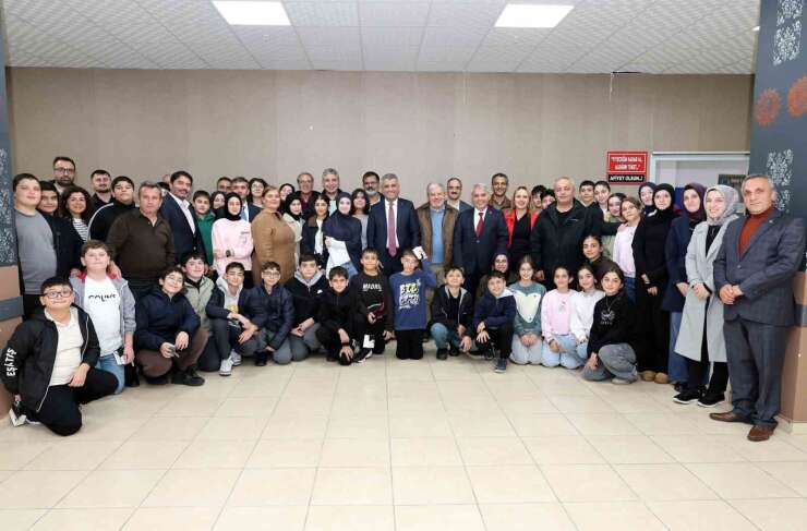 "Bizim Gök Kubbemiz" projesi kapsamında öğrenciler Erzurum’da
