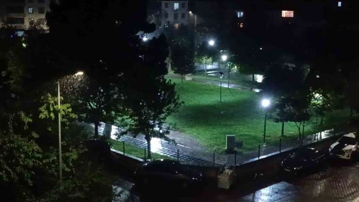 Bingöl’de yağış gece yarısına kadar devam etti