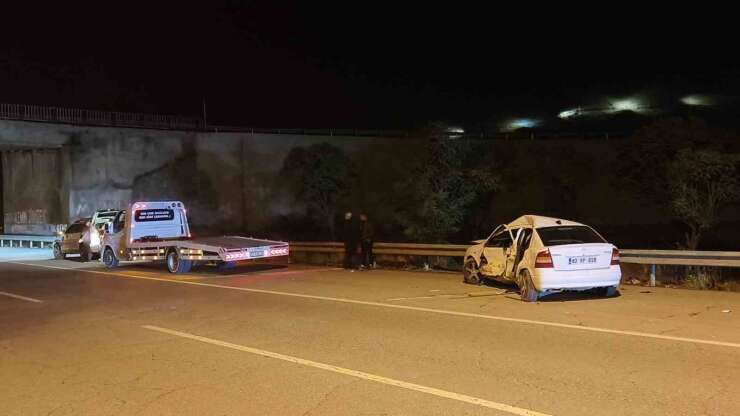 Muş’ta tır ile otomobil çarpıştı: 2 yaralı