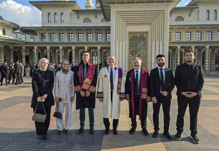 Rektör Hacımüftüoğlu, Yükseköğretim kurulu akademik yılı açılış törenine katıldı