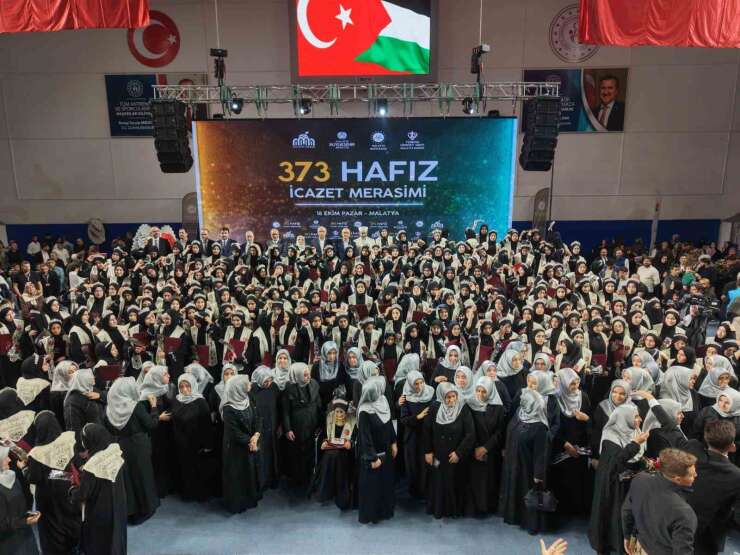 Malatya’da 373 hafız icazet aldı