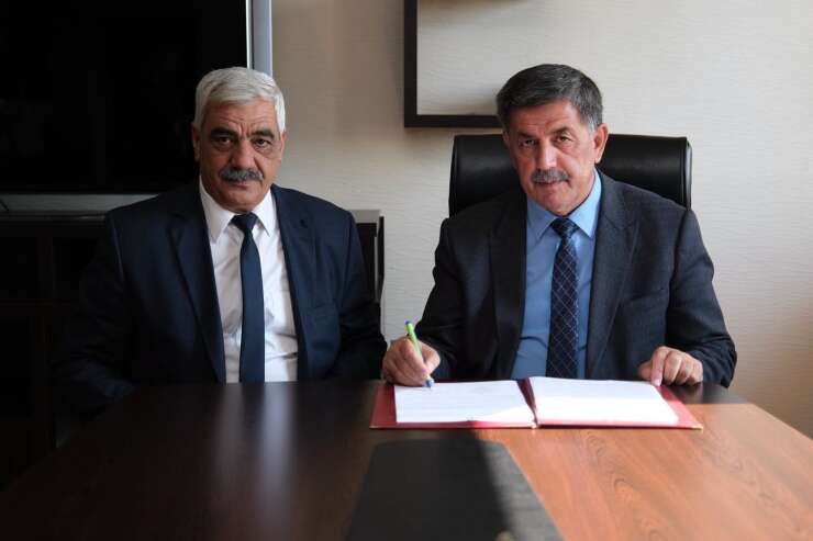 Erzincan’da 30 bin metrekarelik tır parkı yapılması için protokol imzalandı