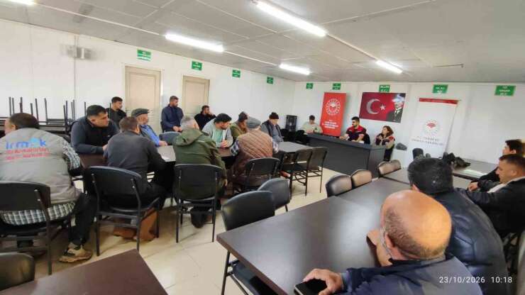 Kars’ta tarım ekipleri üreticinin sorunlarını sahada dinliyor
